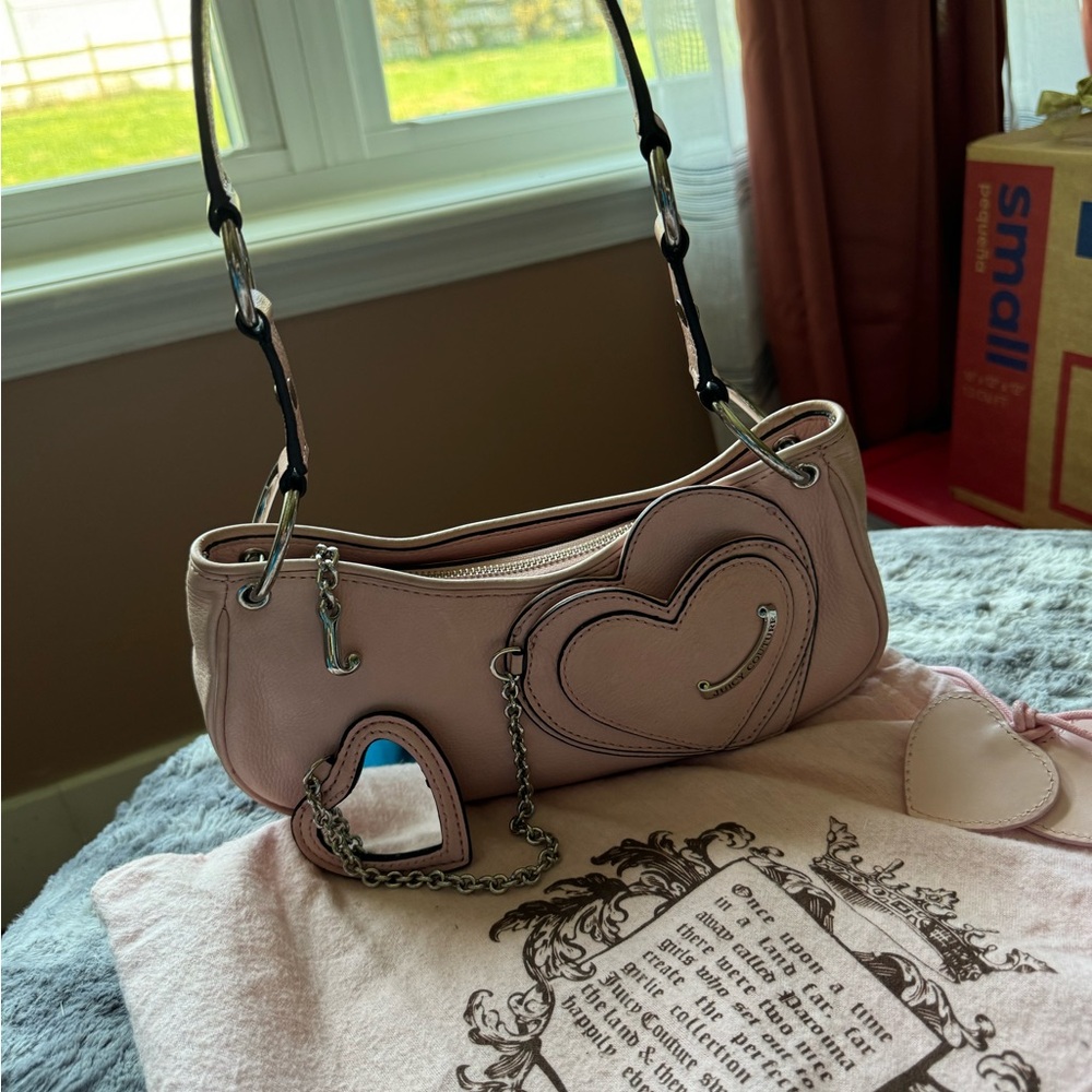 Juicy Couture Shoulder Bag, and wallet and change purse pink.